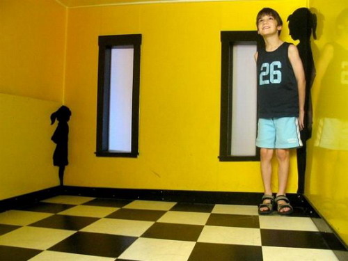   (Ames room)  3