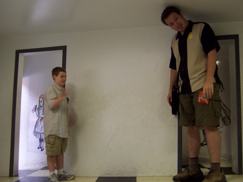   (Ames room)  4