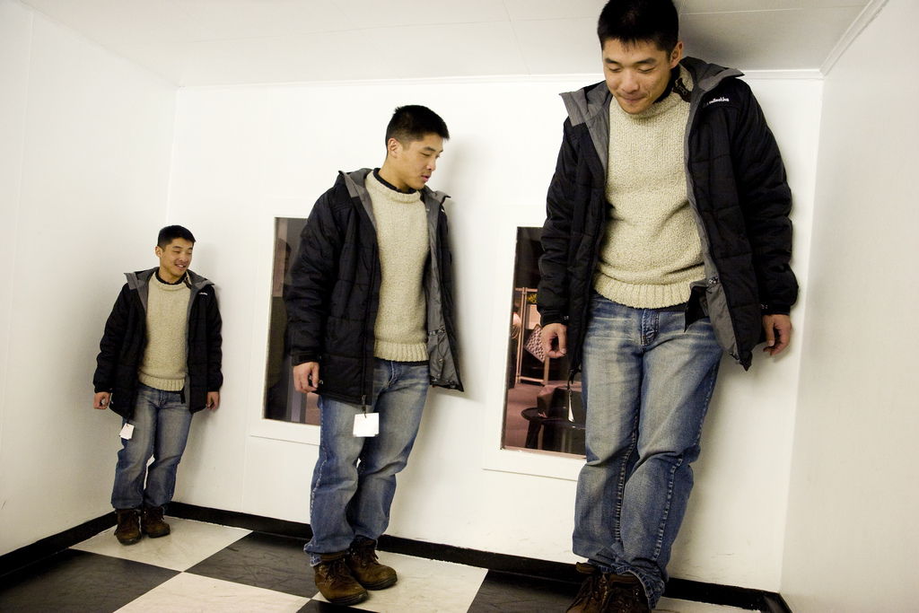   (Ames room) ::  1