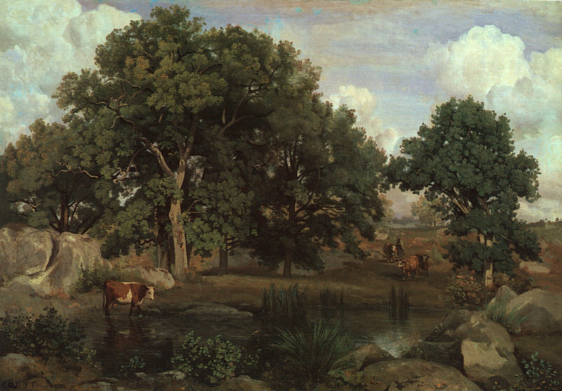 ��������� :: ��������, Jean-Baptiste-Camille Corot :: ���������� 1