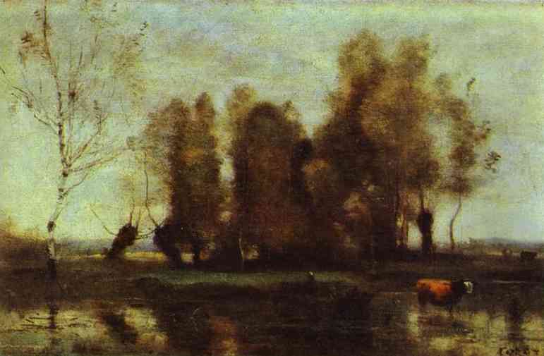��������� :: ��������, Jean-Baptiste-Camille Corot :: ���������� 1