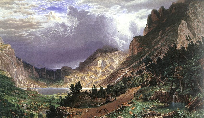 ��������� :: Albert Bierstadt :: ���������� 1