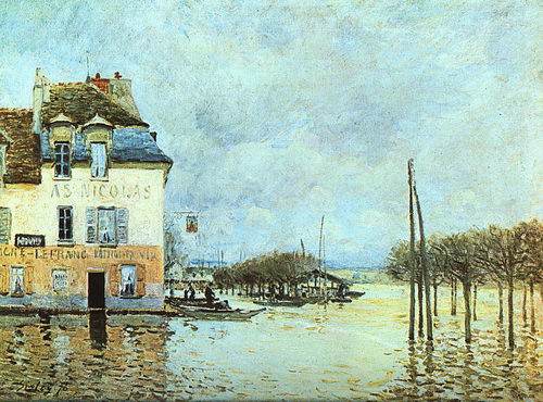 ��������� :: ������� ������ (Alfred Sisley) ���� 8