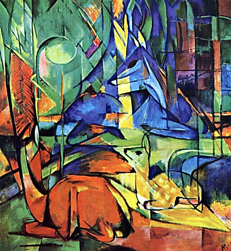 ��������� :: ����� ���� (Franz Marc) :: ���������� 1