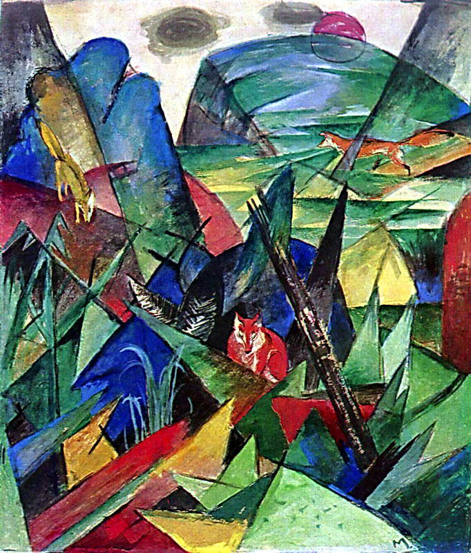 ��������� :: ����� ���� (Franz Marc) :: ���������� 1