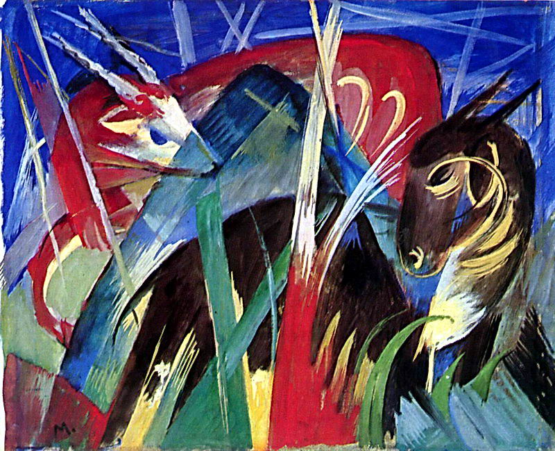 ��������� :: ����� ���� (Franz Marc) :: ���������� 1