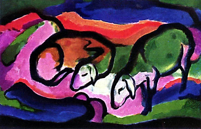 ��������� :: ����� ���� (Franz Marc) :: ���������� 1