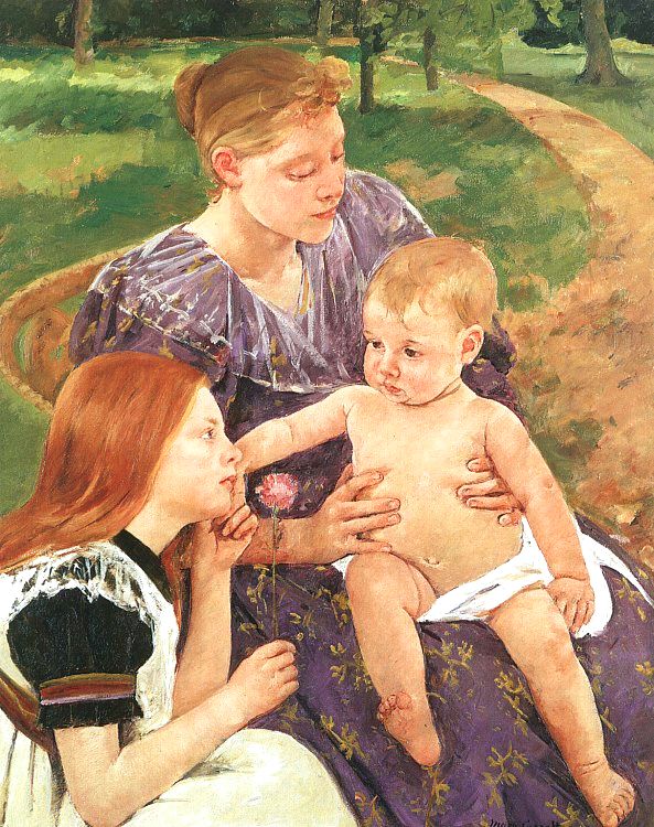 ��������� :: ������  ���� (Cassatt  Mary) (1845 � 1926) :: ���������� 2