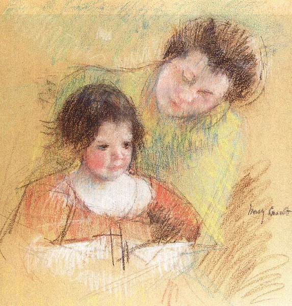 ��������� :: ������  ���� (Cassatt  Mary) (1845 � 1926) ���� 34