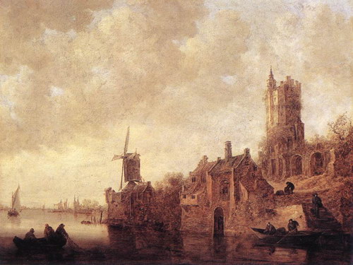 ��������� :: �� ��� ����� (Jan van Goyen) ���� 17
